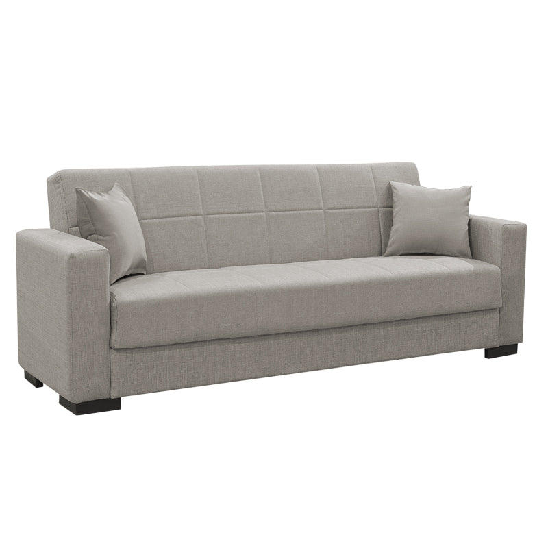 Set de sufragerie 2 piese Vox, Gri deschisa, 83x214 cm, imagine suplimentara