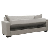 Set de sufragerie 2 piese Vox, Gri deschisa, 83x214 cm, perspectiva suplimentara