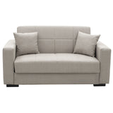 Set de sufragerie 2 piese Vox, Gri deschisa, 83x214 cm
