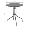 Set de sufragerie Sussie-Vergo set de 3 sampanie metal-aluminiu, Bej, D60x70 cm, detaliu produs