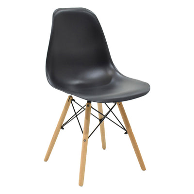 Set dining Chloe-Julita, 5 piese, Antracit, 120x70x75 cm, imagine suplimentara