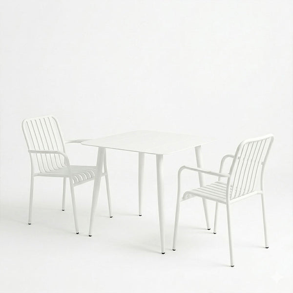 Set dining exterior Heven Vista, 3 piese, 80x80x72 cm