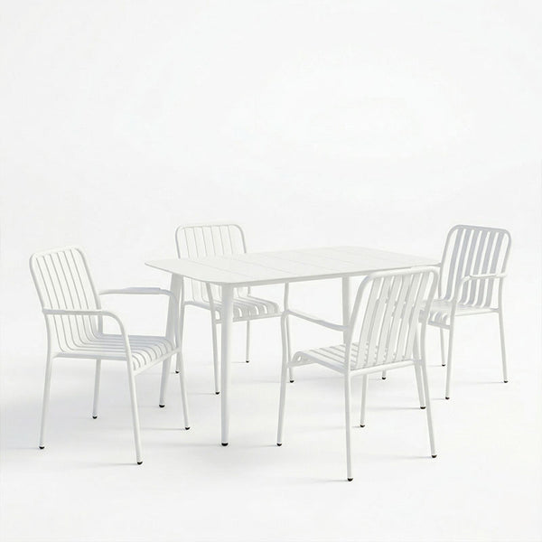 Set dining exterior Heven Vista, 5 piese, 120x70x72 cm