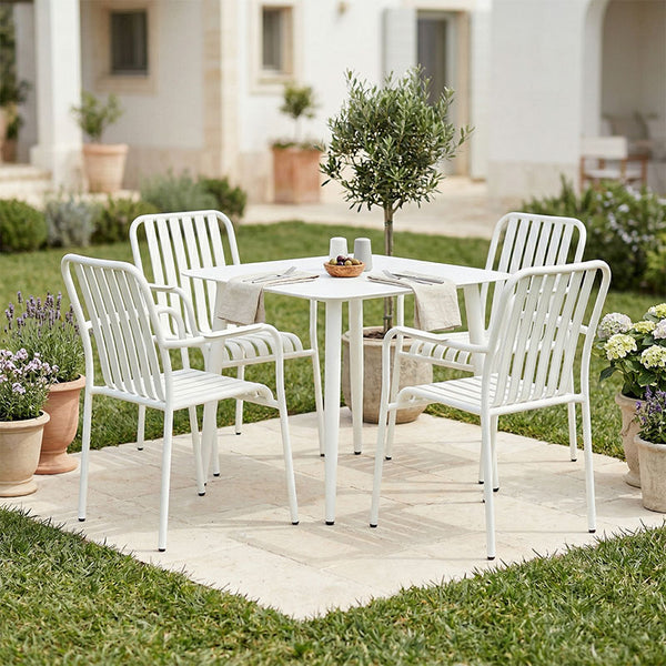 Set dining exterior Heven Vista, 5 piese, 80x80x72 cm