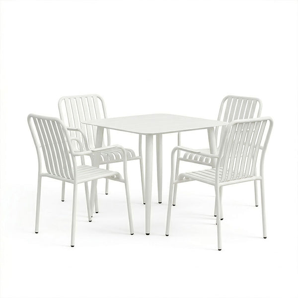 Set dining exterior Heven Vista, 5 piese, 80x80x72 cm