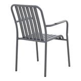 Set dining exterior Heven Vista, 5 piese, 80x80x72 cm - Antracit