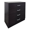 Set Dormitor Athos cu Pat, Wenge, 90x190 cm, detaliu produs