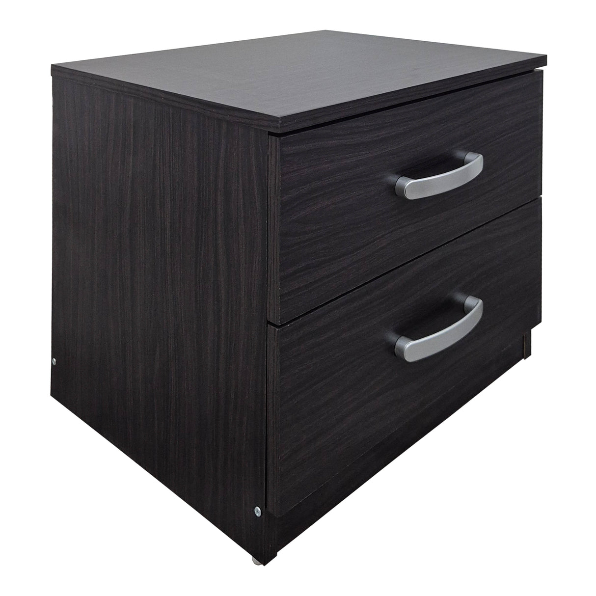Set Dormitor Athos cu Pat, Wenge, 90x190 cm