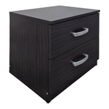 Set Dormitor Athos cu Pat, Wenge, 90x190 cm