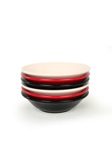 Set farfurii, Multicolor, 18 cm