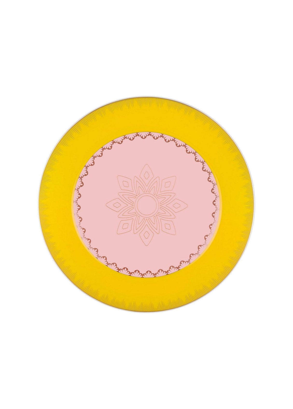 Set farfurii pentru desert DIN, Multicolor, 21x1x21 cm