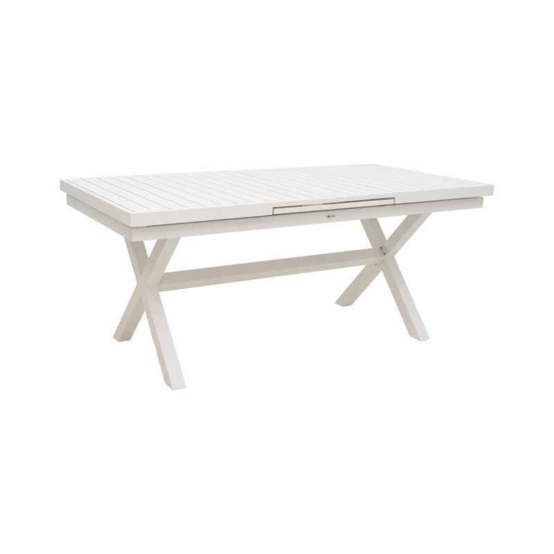 Set gradina Dagyn Noevo, Metal, Alb, 240x90x76 cm