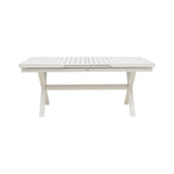 Set gradina Dagyn Noevo, Metal, Alb, 240x90x76 cm