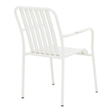Set gradina Dagyn Vista, Aluminiu, Alb, 240x90x76 cm