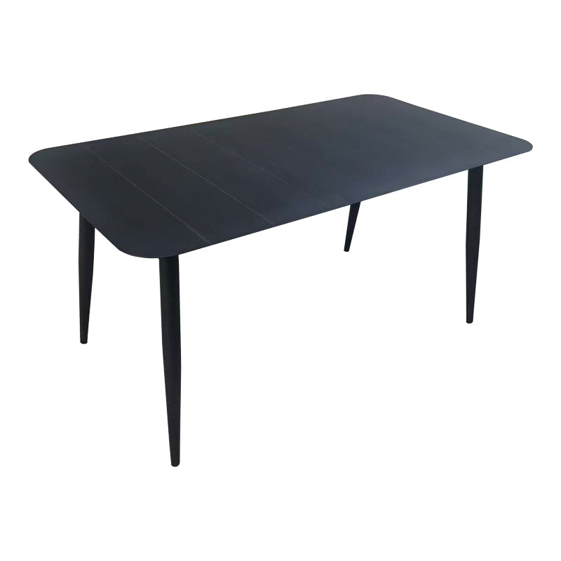 Set dining exterior Heven Vista, 5 piese, 150x80x72 cm - Negru