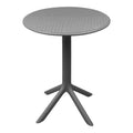 Set gradina Mercon-Crossie, 3 piese, Polipropilena, Antracit, D60x75 cm, detaliu produs