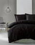 Set Lenjerie de pat Black Night, Satin premium, 200 x 220
