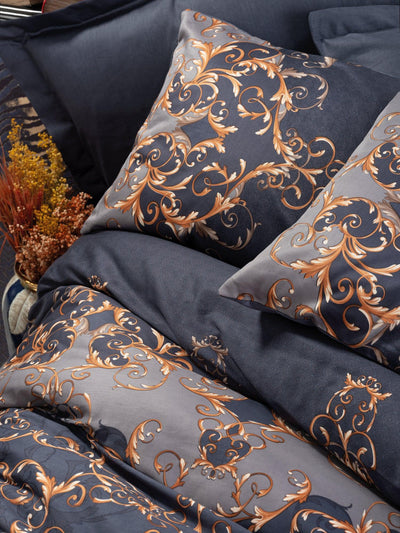 Set Lenjerie de pat double din satin, 200 x 220 cm