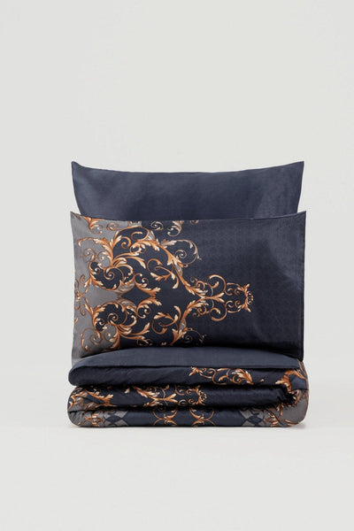 Set Lenjerie de pat double din satin, 200 x 220 cm