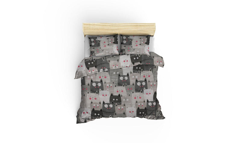 Set Lenjerie de pat double, 200 x 220 cm