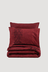 Set Lenjerie de pat double Rosso, 200 x 220 cm