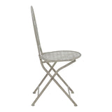 Set masa 3 bucati Abriel, Gri - Gri inchis, 60x60x71 cm - Gri
