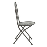 Set masa 3 bucati Abriel, Gri - Gri inchis, 60x60x71 cm - Gri inchis
