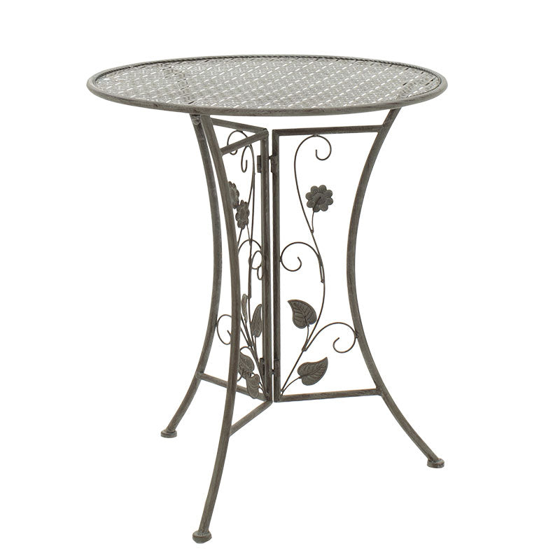 Set masa 3 bucati Abriel, Gri - Gri inchis, 60x60x71 cm - Gri inchis