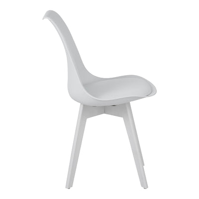 Set masă cu scaune Gaston, alb, lemn, masă, set 5 piese, 120x80x76 cm, perspectiva suplimentara