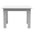 Set masa de dining 5 piese Manka-Gaston, Alb, Lemn, 110x80x77 cm, foto produs 6