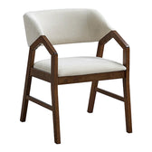 Set Masa de dining Eleganza-Livia 7 piese, nuc, 180x99x76 cm, imagine suplimentara