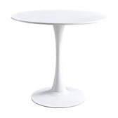 Set masă de dining Elijah-Ezra 3 piese, Gri-Alb, 60x74 cm, foto produs 6
