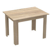 Set Masa de dining format 5 piese Manka-Parker fabricat, neagra-sonoma, 110x80x77 cm, foto produs