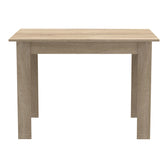Set Masa de dining format 5 piese Manka-Parker fabricat, neagra-sonoma, 110x80x77 cm, foto produs 6