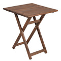 Set masa de sufragerie 3 piese Retto lemn masiv de fag nuc-bej-Crem stofa, 60x60x71 cm, detaliu produs