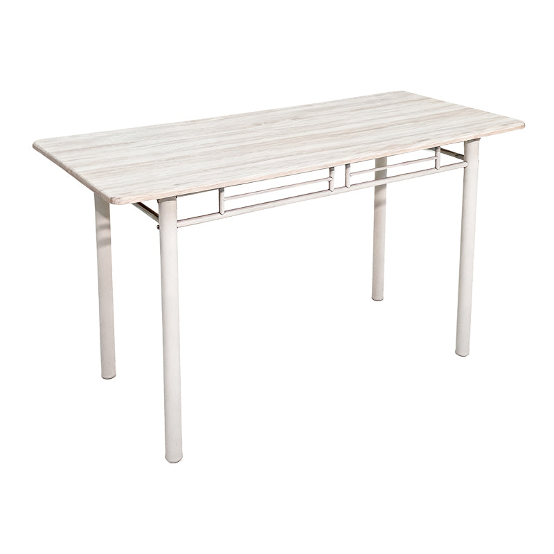 Set masă dining 5 piese cu masă și scaune Roza, și metal, Stejar, 120x65x75 cm, perspectiva suplimentara