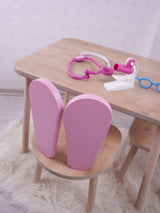 Set masa si scaun pentru copii Furniture Bunny One, 30x25 cm - Pink
Brown