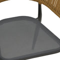 Set masa si scaune 3 buc de gradina Kliton-Raven, Antracit, 80x80x74 cm, foto produs 7
