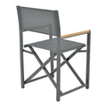 Set masa si scaune 3 buc de gradina Mabu-Kliton, Antracit, 80x80x74 cm, detaliu produs