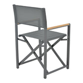 Set masa si scaune 3 buc de gradina Mabu-Kliton, Antracit, 80x80x74 cm, detaliu produs