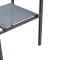Set masa si scaune 3 buc Moly-Kliton, Antracit, 80x80x74 cm, perspectiva suplimentara