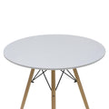 Set masa si scaune 3 piese Julita-Noor, Natural, 80x80x73 cm, foto produs 7