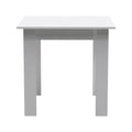 Set masa si scaune 3 piese Manka-Julita, Alb, 80x80x77 cm, foto produs 6