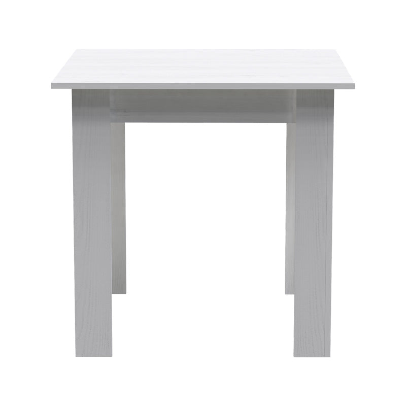 Set masa si scaune 3 piese Manka-Julita, Alb, 80x80x77 cm, foto produs 6