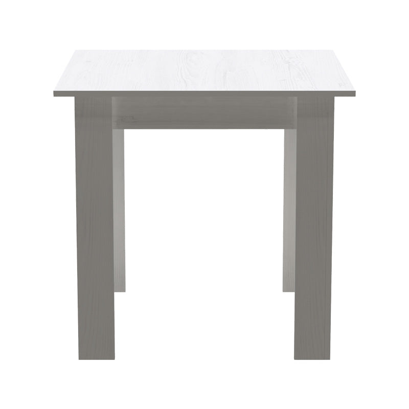 Set masa si scaune 3 piese Manka-Julita, Alb, 80x80x77 cm, foto produs 7