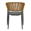 Set masa si scaune 5 buc de gradina Kliton-Raven, Antracit, 80x80x74 cm, foto produs 6