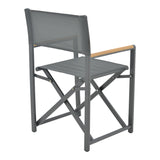 Set masa si scaune 5 buc de gradina Mabu-Kliton, Antracit, 80x80x74 cm