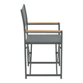 Set masa si scaune 5 buc de gradina Mabu-Kliton, Antracit, 80x80x74 cm, perspectiva suplimentara