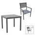 mobilier de gradina Set masa si scaune 5 buc Moly-Kliton Antracit 80x80x74 cm