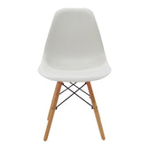 Set masa si scaune 5 piese Julita, Alb, 80x80x73 cm, perspectiva suplimentara